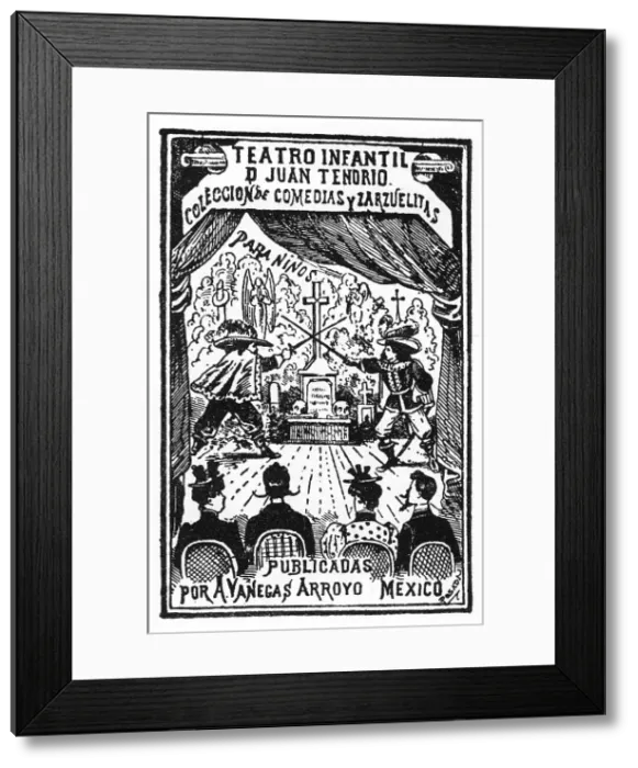 Framed Print : Posada, Advertisement, Teatro Infantil, Don Juan Tenorio Framed Print : Posada, Advertisement, Teatro Infantil, Don Juan Tenorio