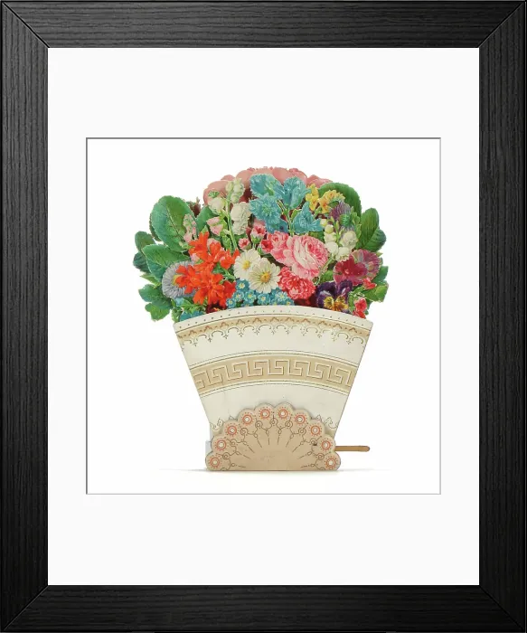 Framed Print : Late Victorian 1890s Greetings Card Greeting Framed Print : Late Victorian 1890s Greetings Card Greeting