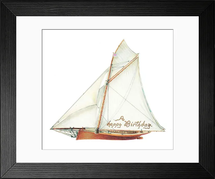 Framed Print : Late Victorian 1890s Greetings Card Greeting Framed Print : Late Victorian 1890s Greetings Card Greeting