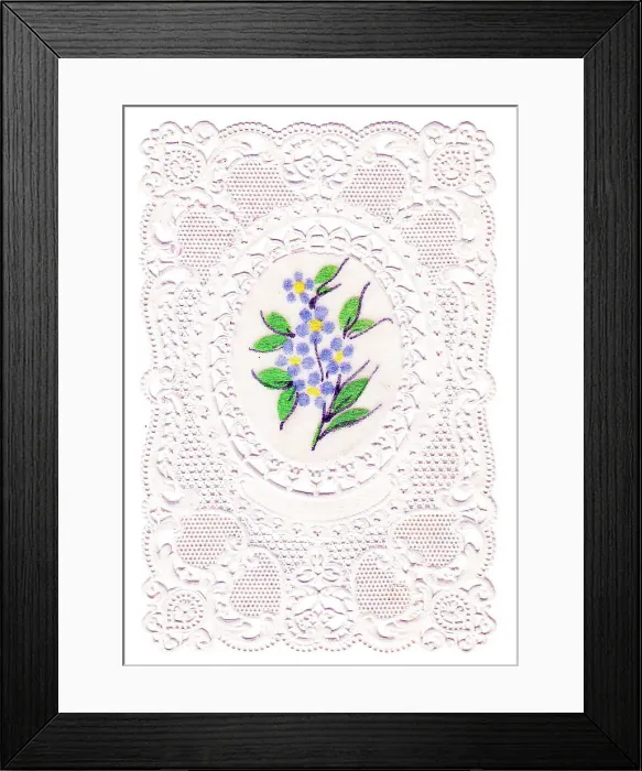 Framed Print : Victorian 1890s Card Greetings Flowers Flower Framed Print : Victorian 1890s Card Greetings Flowers Flower
