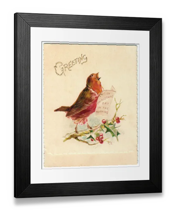 Framed Print : Late Victorian 1880s Card Cards Greetings Comic Framed Print : Late Victorian 1880s Card Cards Greetings Comic