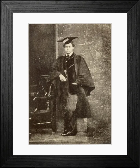 Framed Print : King Edward VII as a student at Oxford University Framed Print : King Edward VII as a student at Oxford University