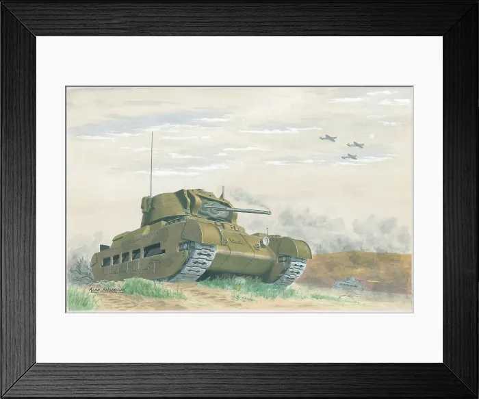Framed Print : Matilda infantry tank Framed Print : Matilda infantry tank