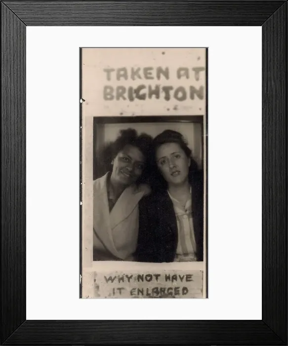Framed Print : Esther Bruce & Kathy Joyce in Brighton Framed Print : Esther Bruce & Kathy Joyce in Brighton