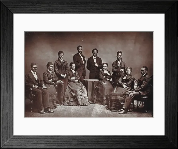 Framed Print : Fisk Jubilee Singers Framed Print : Fisk Jubilee Singers