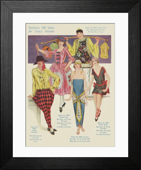 Framed Print : Fancy dress Framed Print : Fancy dress