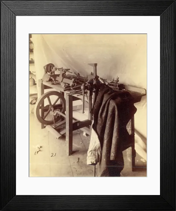 Framed Print : James Watt's studio at his residence, Heathfield Hall Framed Print : James Watt's studio at his residence, Heathfield Hall