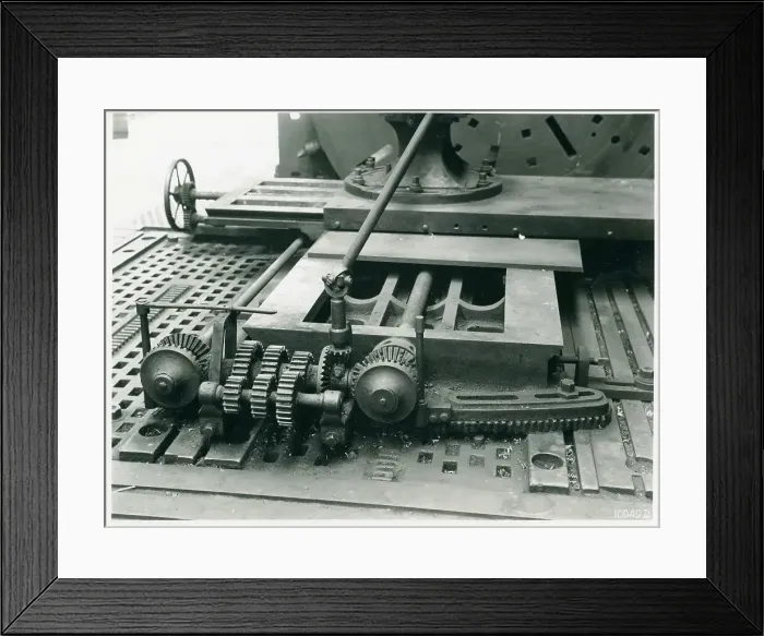 Framed Print : Photograph of Old Face Plate Lathe Framed Print : Photograph of Old Face Plate Lathe
