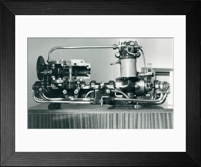 Framed Print : Parson's 1 / 2 turbo-dynamo, 65 volts Framed Print : Parson's 1 / 2 turbo-dynamo, 65 volts