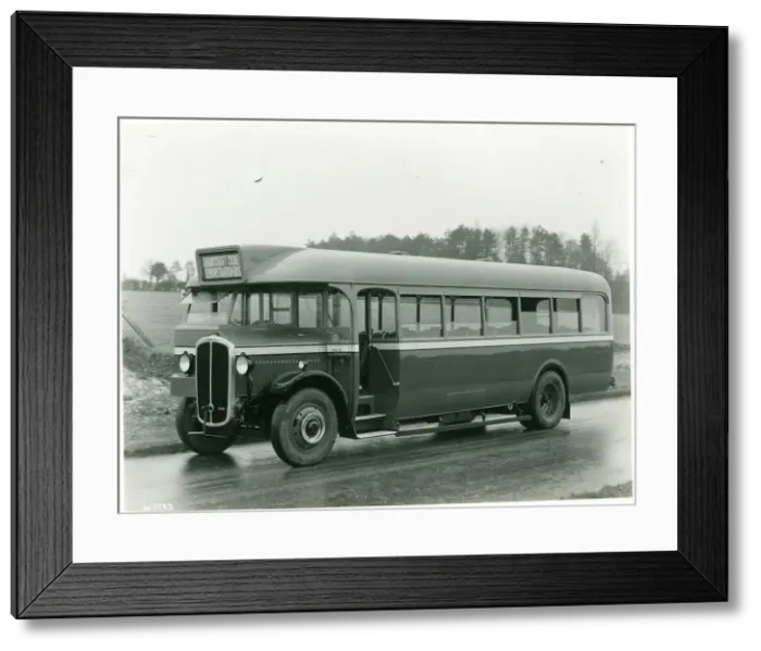 Framed Print : Thornycroft Cygnet demonstration bus Framed Print : Thornycroft Cygnet demonstration bus