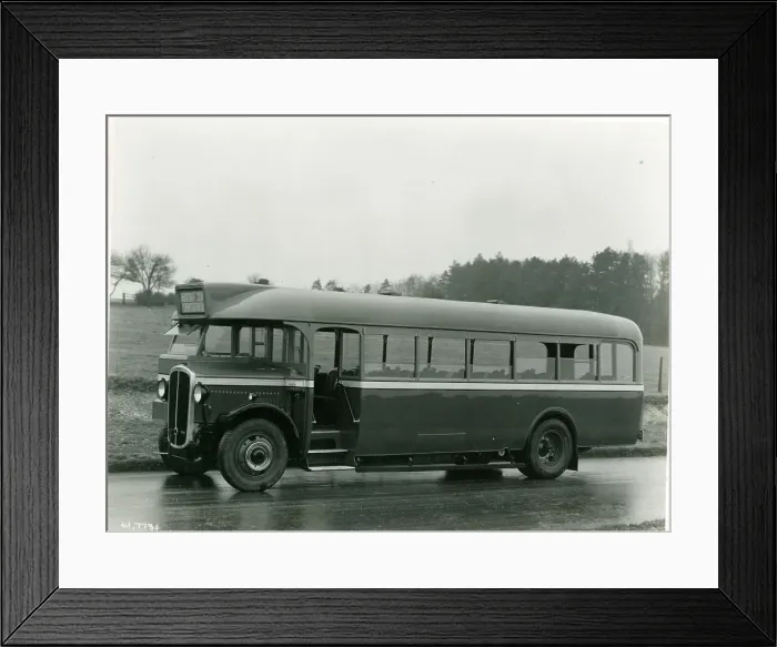 Framed Print : Thornycroft Cygnet demonstration bus Framed Print : Thornycroft Cygnet demonstration bus