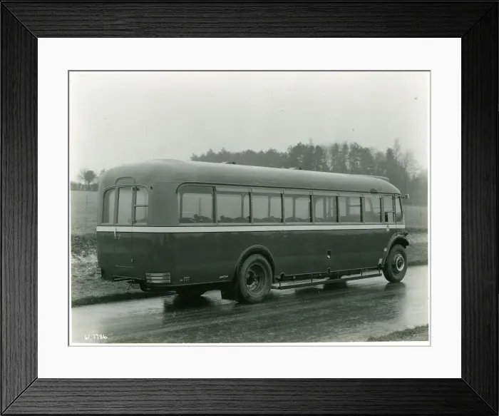 Framed Print : Thornycroft Cygnet demonstration bus Framed Print : Thornycroft Cygnet demonstration bus