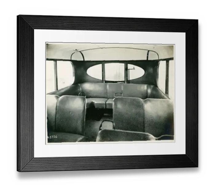 Framed Print : Statnor bus Hall Lewis interior Framed Print : Statnor bus Hall Lewis interior