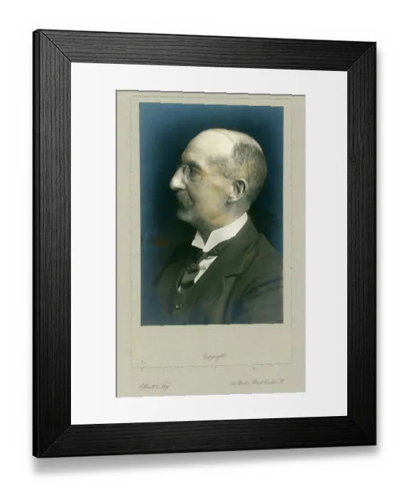 Framed Print : Portrait of Sir H Frederick Donaldson Framed Print : Portrait of Sir H Frederick Donaldson