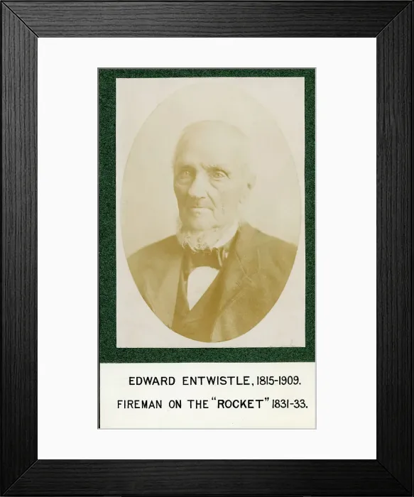 Framed Print : Portrait of Edward Entwistle Framed Print : Portrait of Edward Entwistle