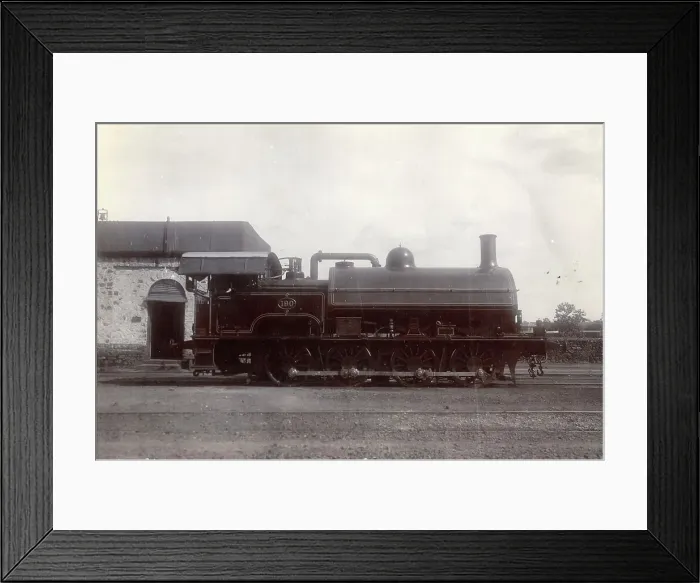 Framed Print : Locomotive no 190, 0-8-0 tank engine Framed Print : Locomotive no 190, 0-8-0 tank engine