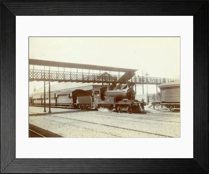 Framed Print : Mail train under steam Framed Print : Mail train under steam