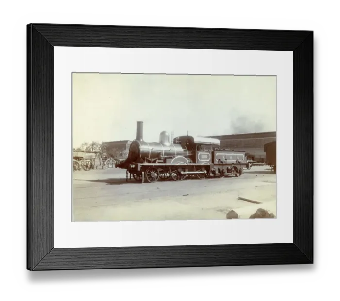 Framed Print : Sindh, 2-4-0 locomotive Framed Print : Sindh, 2-4-0 locomotive