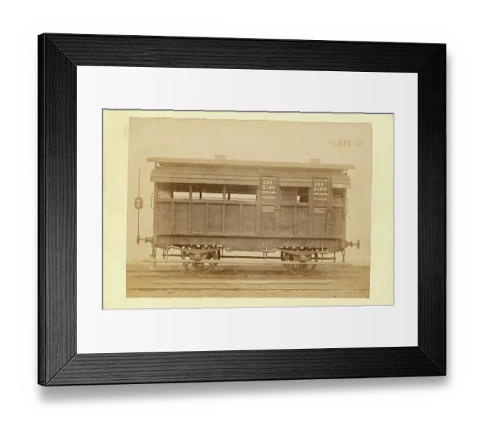 Framed Print : Third class carriage no 220 Framed Print : Third class carriage no 220