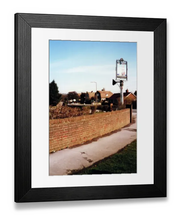Framed Print : Photograph of Britannia PH, Lancing, Sussex Framed Print : Photograph of Britannia PH, Lancing, Sussex