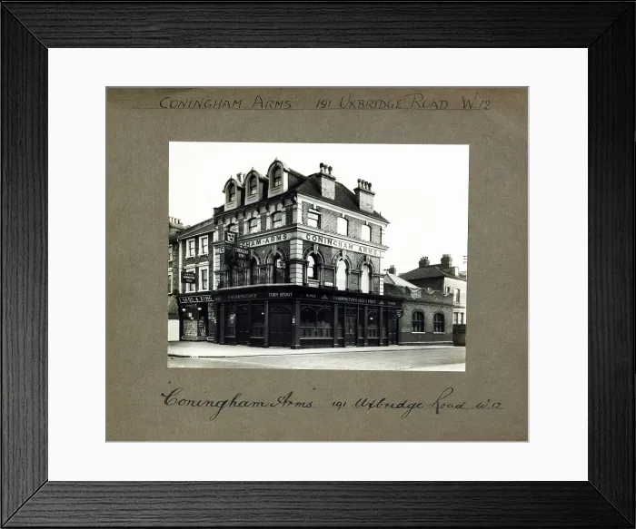 Framed Print : Photograph of Coningham Arms, Shepherds Bush, London Framed Print : Photograph of Coningham Arms, Shepherds Bush, London