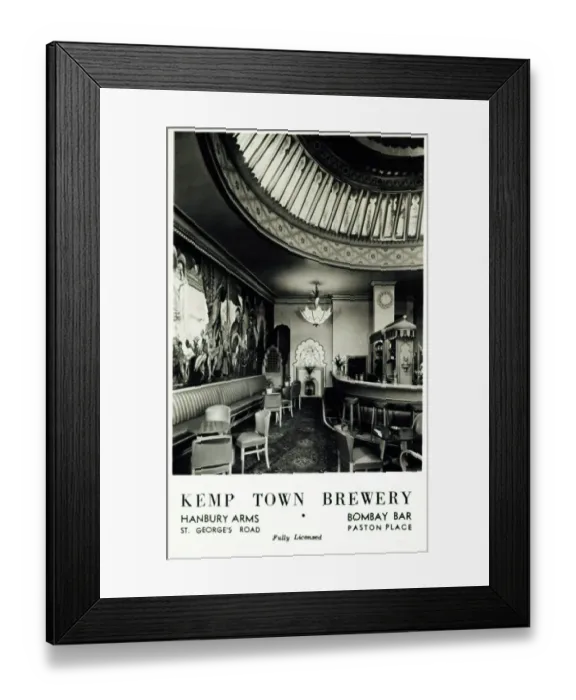 Framed Print : Photograph of Hanbury Arms, Brighton, Sussex