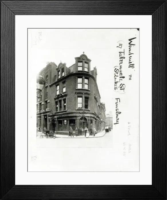 Framed Print : Photograph of Windmill PH, Finsbury, London Framed Print : Photograph of Windmill PH, Finsbury, London