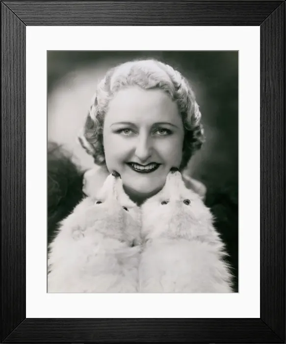 Framed Print : Tessie O'Shea - Welsh entertainer, singer and actress Framed Print : Tessie O'Shea - Welsh entertainer, singer and actress