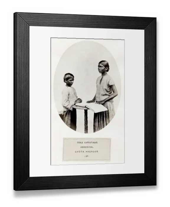 Framed Print : Cole Christians, aboroginal, Chota Naagpoor Framed Print : Cole Christians, aboroginal, Chota Naagpoor