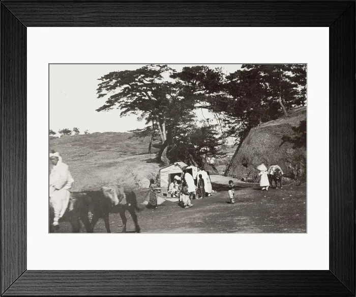 Framed Print : Korea: country scene Framed Print : Korea: country scene
