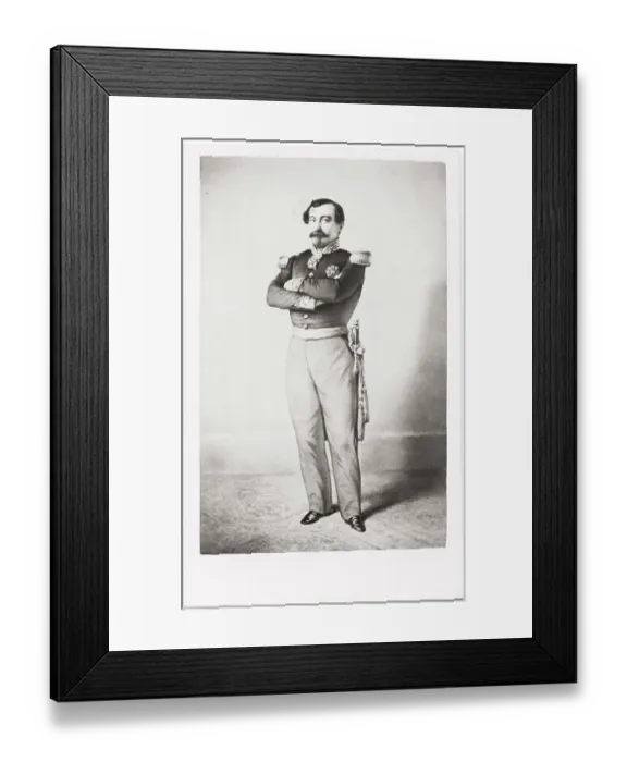 Framed Print : Christophe-Louis-Leon Juchault de Lamoriciere Framed Print : Christophe-Louis-Leon Juchault de Lamoriciere