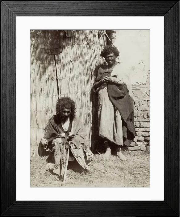 Framed Print : Vagrant holy men, north Africa Framed Print : Vagrant holy men, north Africa