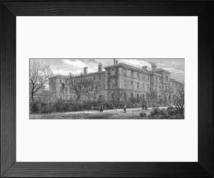 Framed Print : Fire at Whitechapel and Poplar School, Forest Gate Framed Print : Fire at Whitechapel and Poplar School, Forest Gate