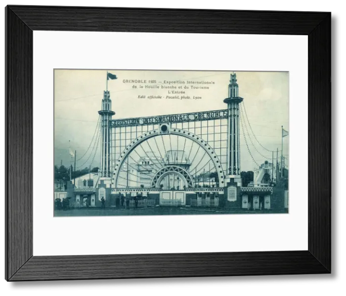 Framed Print : Grenoble 1925 Exposition Internationale Framed Print : Grenoble 1925 Exposition Internationale