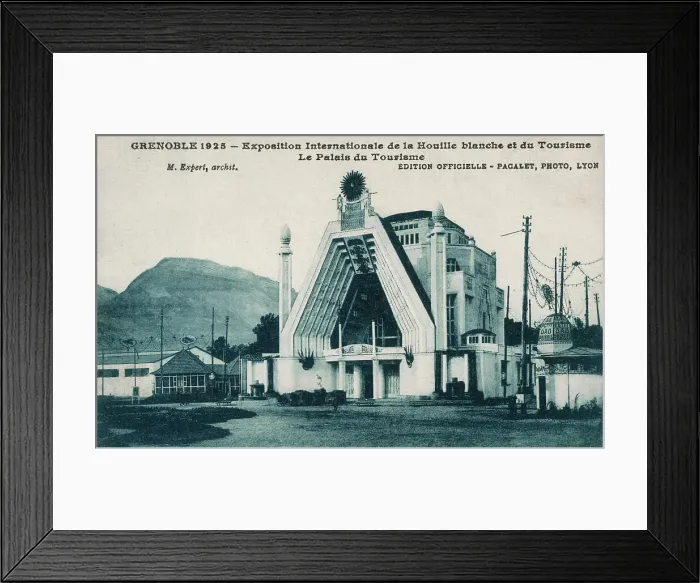 Framed Print : Grenoble 1925 Exposition Internationale Framed Print : Grenoble 1925 Exposition Internationale