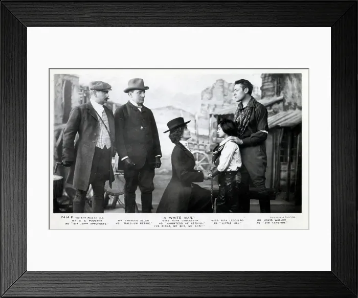 Framed Print : A White Man - play at The Lyric Theatre, London Framed Print : A White Man - play at The Lyric Theatre, London