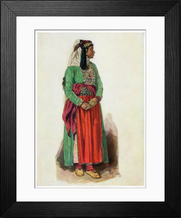 Framed Print : A Yazidi woman Framed Print : A Yazidi woman