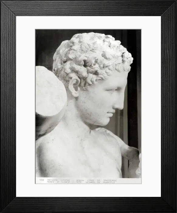 Framed Print : Hermes and the Infant Dionysus (detail) Framed Print : Hermes and the Infant Dionysus (detail)