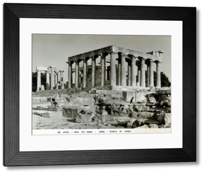 Framed Print : The Temple of Aphaia - Aigina, Greece Framed Print : The Temple of Aphaia - Aigina, Greece
