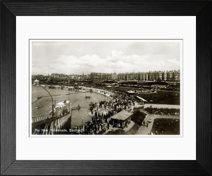 Framed Print : Southport, Merseyside, England - The New Promenade Framed Print : Southport, Merseyside, England - The New Promenade