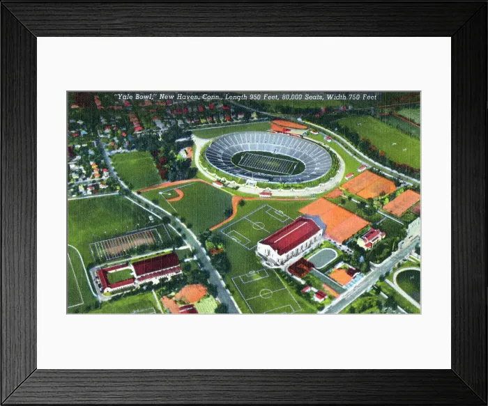 Framed Print : Yale Bowl - New Haven, Connecticut, USA Framed Print : Yale Bowl - New Haven, Connecticut, USA