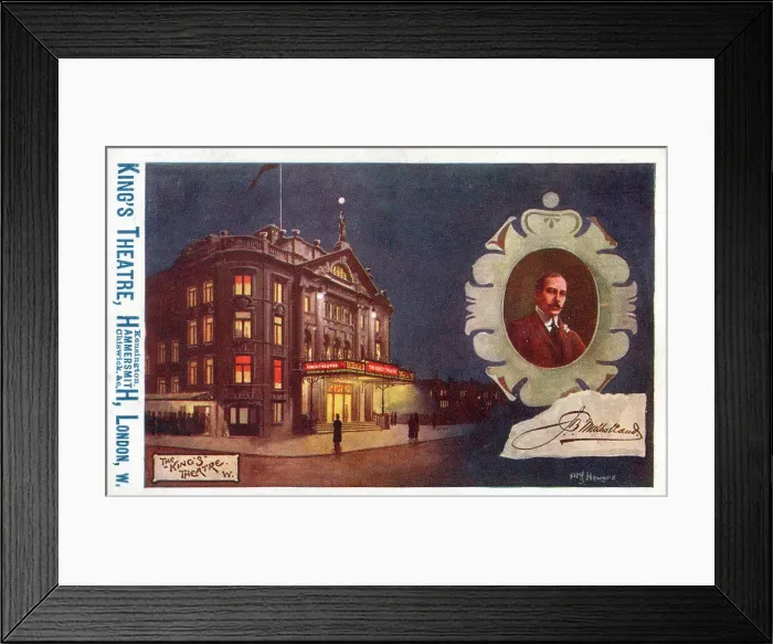 Framed Print : King's Theatre, Hammersmith, London Framed Print : King's Theatre, Hammersmith, London