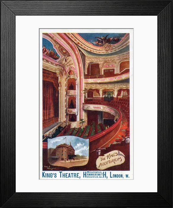 Framed Print : King's Theatre, Hammersmith, London Framed Print : King's Theatre, Hammersmith, London