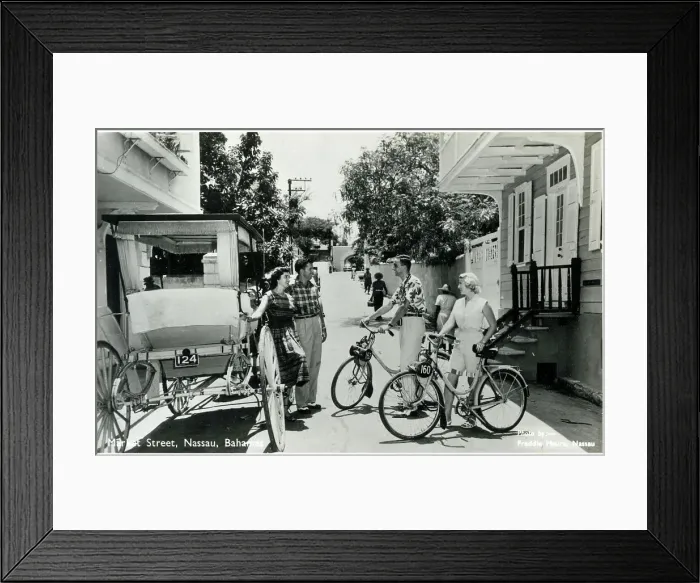 Framed Print : Nassau, Bahamas - Market Street Framed Print : Nassau, Bahamas - Market Street