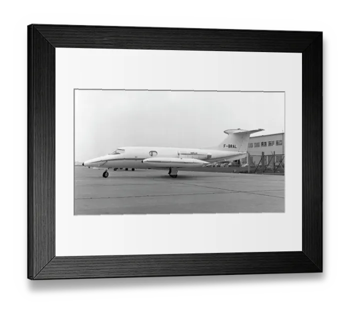 Framed Print : Gates Learjet 24XR F-BRAL Framed Print : Gates Learjet 24XR F-BRAL
