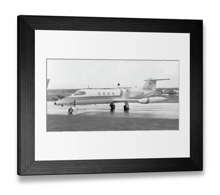 Framed Print : Learjet 36 N362GL Framed Print : Learjet 36 N362GL