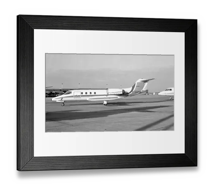 Framed Print : Gates Learjet 35 F-GBMB Framed Print : Gates Learjet 35 F-GBMB