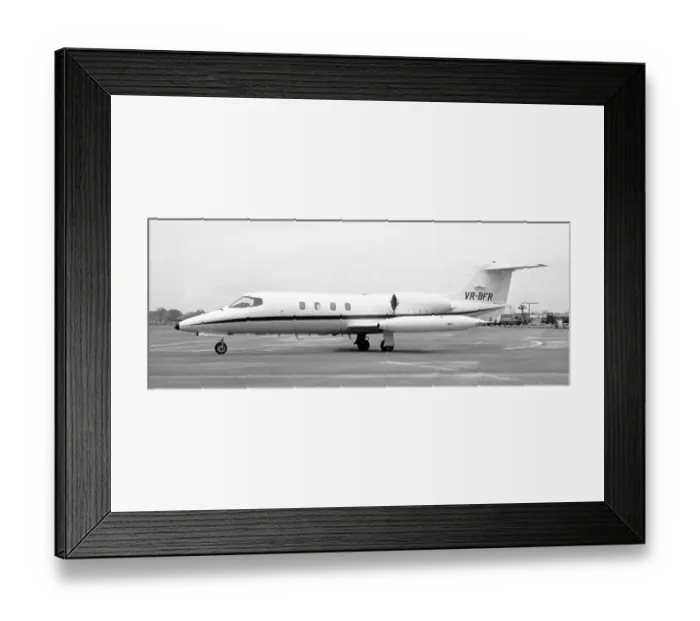 Framed Print : Learjet 36 VR-BFR Framed Print : Learjet 36 VR-BFR
