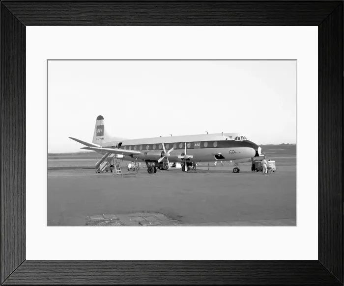 Framed Print : Vickers 806 Viscount G-APIM Framed Print : Vickers 806 Viscount G-APIM
