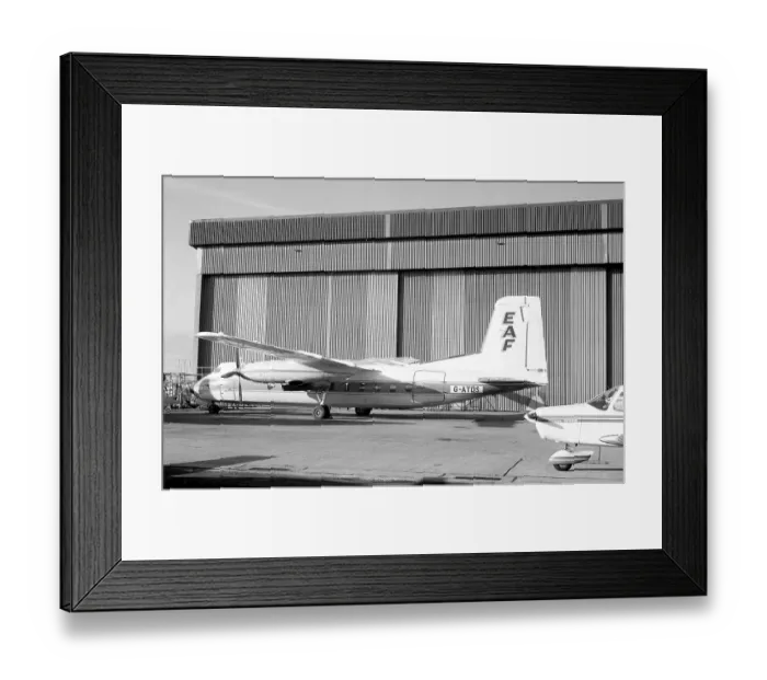 Framed Print : Handley Page Herald 209 G-ATDS Framed Print : Handley Page Herald 209 G-ATDS